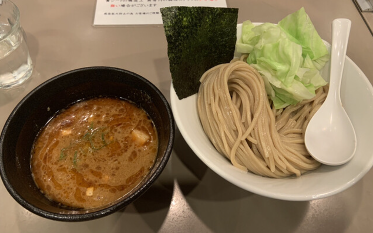 海老つけ麺の写真