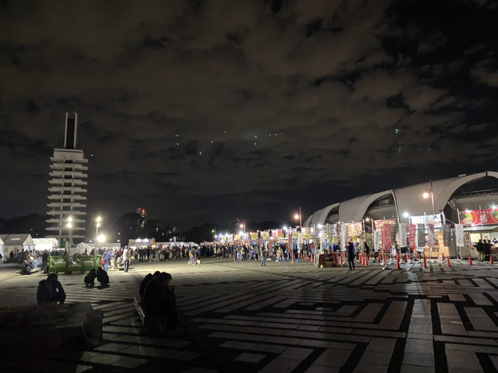 夜のラーメンフェスタの写真