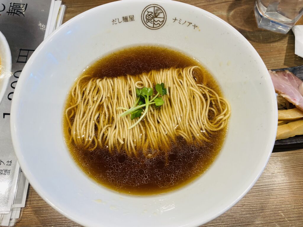 ナミノアヤのだし麺の画像