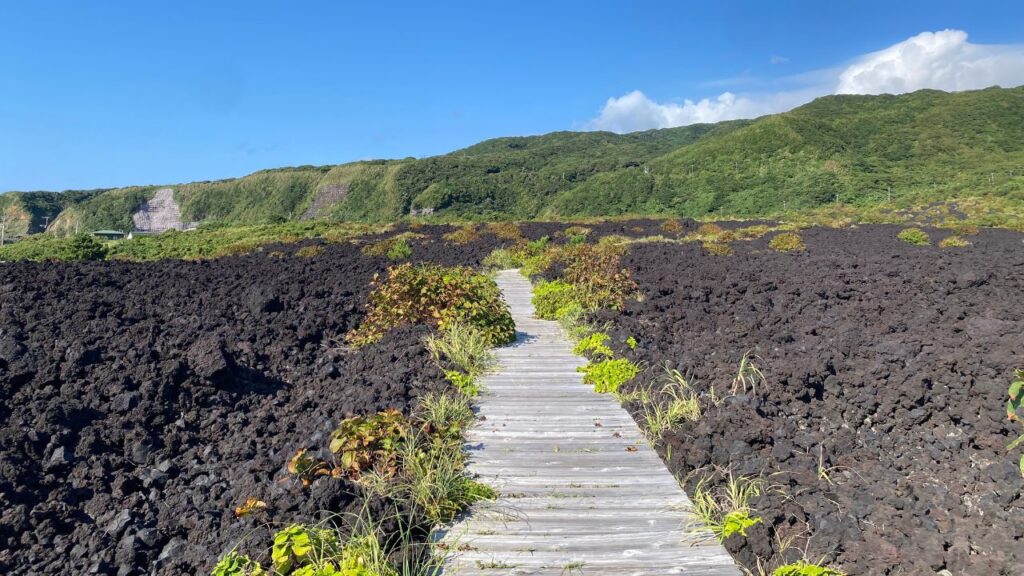 火山体験遊歩道