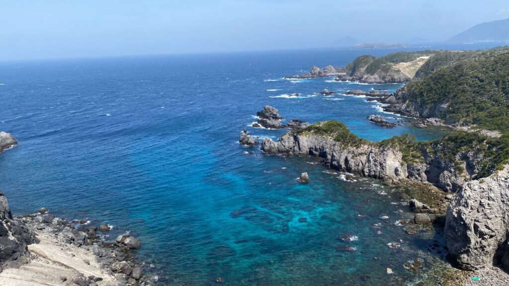 神引展望台からの景色